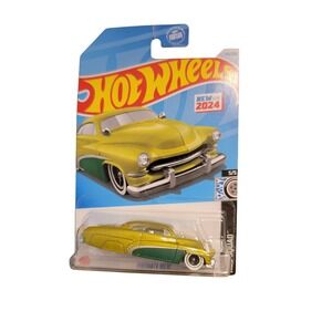 Hot Wheels‎ 2024 Rod Squad Hirohata Merc Yellow Green Diecast Car 143 250